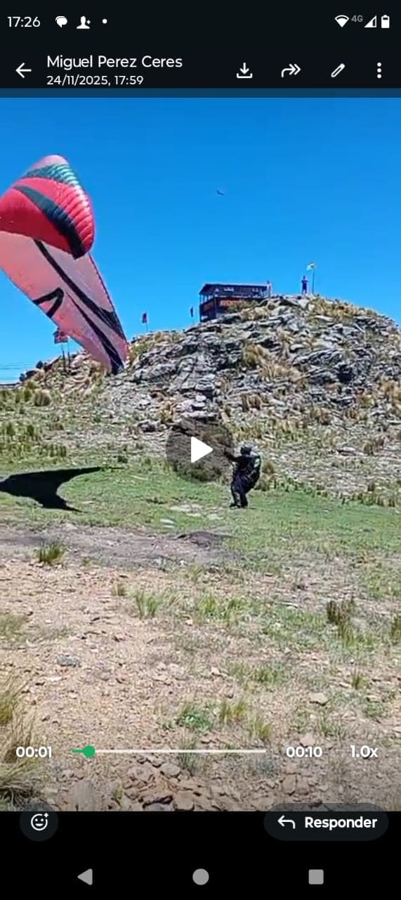 Parapente Cayenne 6 talla S, 95-105 kg