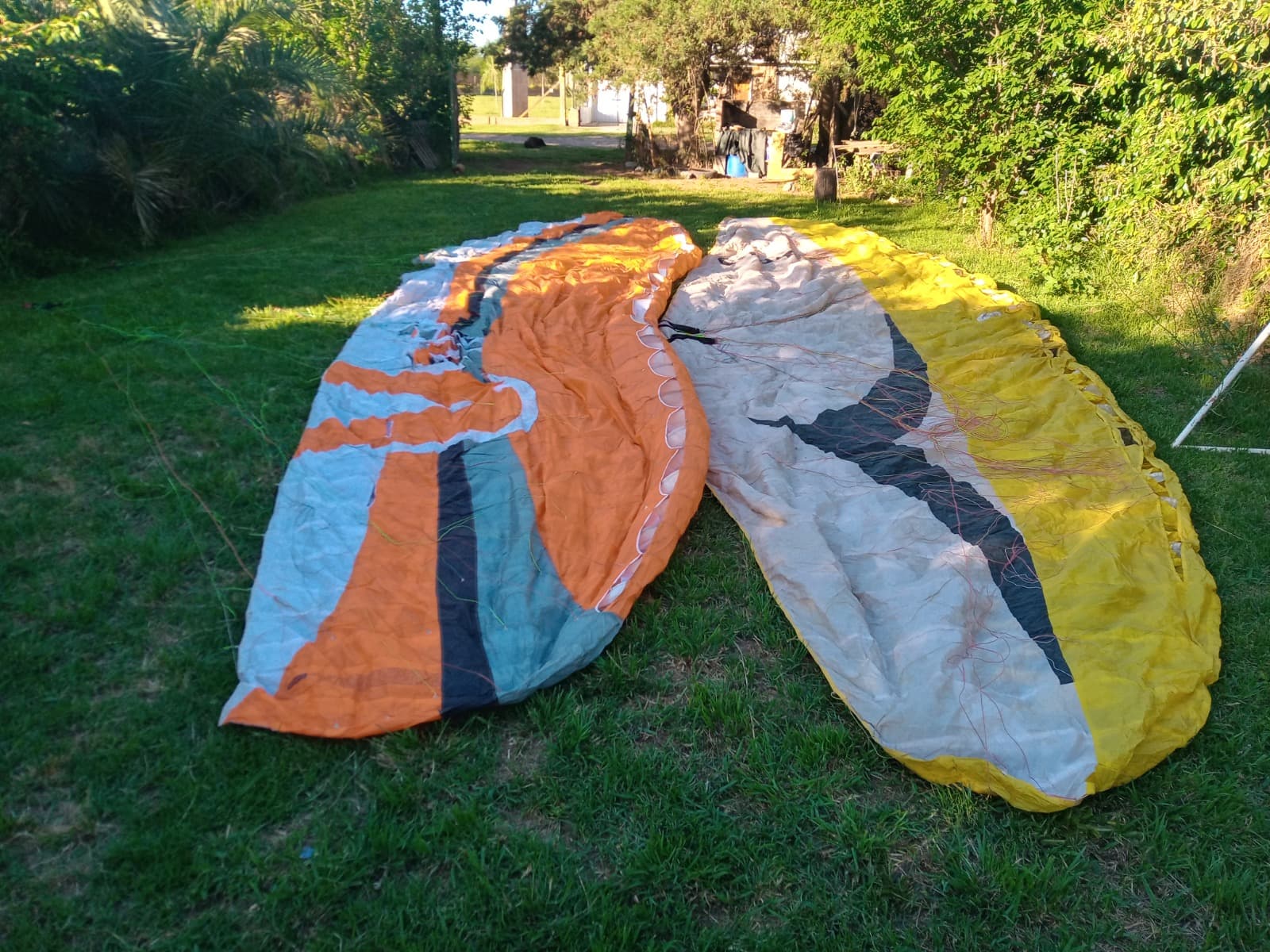 Velas parapente + arnés Nimbus Orbital - combo completo